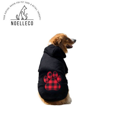 Doggy Black and Red Hoodie