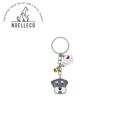 Schnauzer keyring