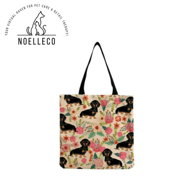 Tote bag - Dachshund prints