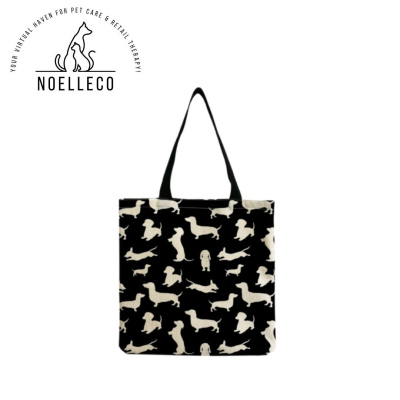 Tote bag - Dachshund prints 